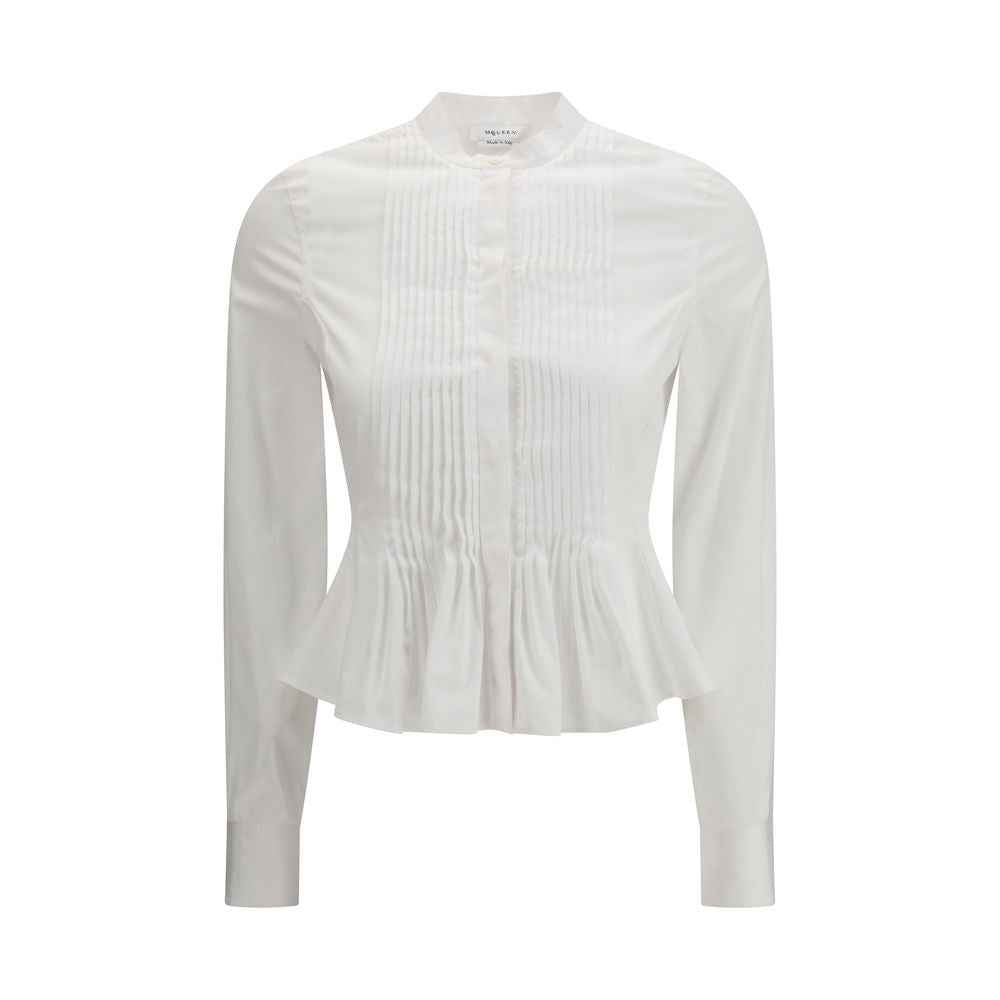 Alexander McQueen White Cotton Dress Shirt