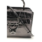 Coccinelle Black Calf Leather Bos Taurus Handbag