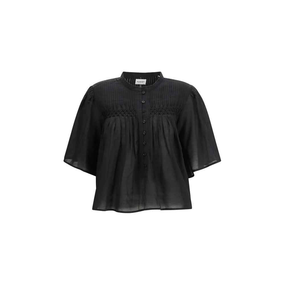Marant Etoile Black Cotton Blouse