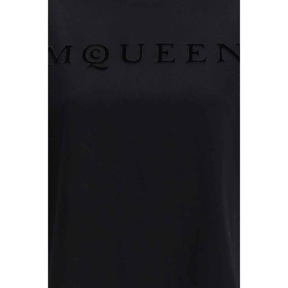Alexander McQueen Black Cotton T-Shirt