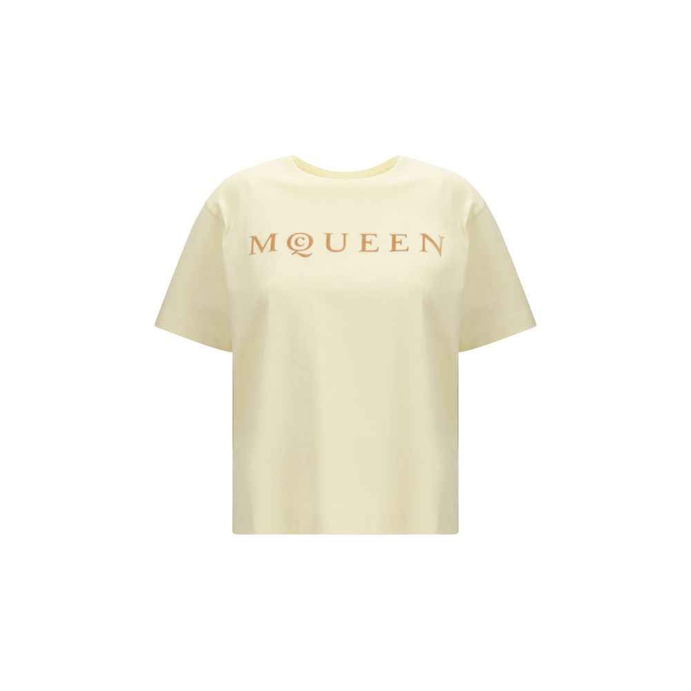 Alexander McQueen Bicolor Cotton T-Shirt