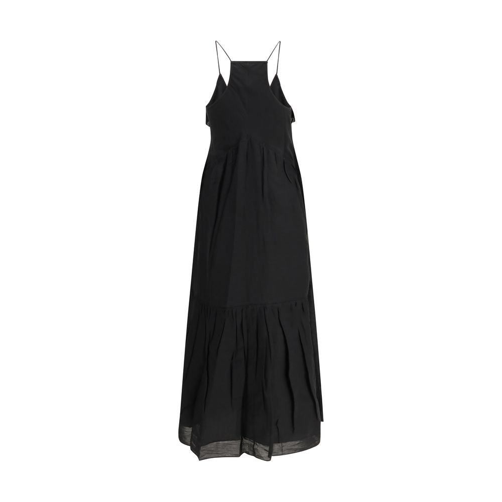 Marant Etoile Black Cotton Casual Dress