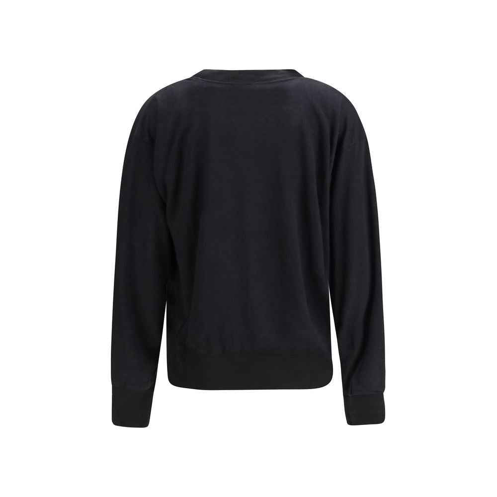 Marant Etoile Black Linen Sweatshirt