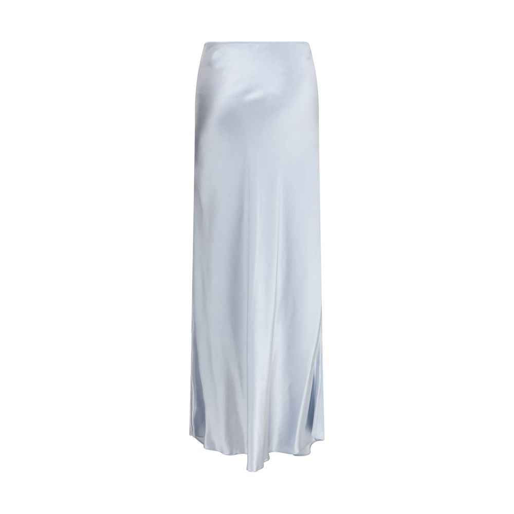 Fabiana Filippi Blue Viscose Long Skirt