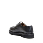 Premiata Black Calfskin Oxfords And Derbies