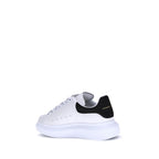 Alexander McQueen White Calf Leather Bos Taurus Platform Sneakers