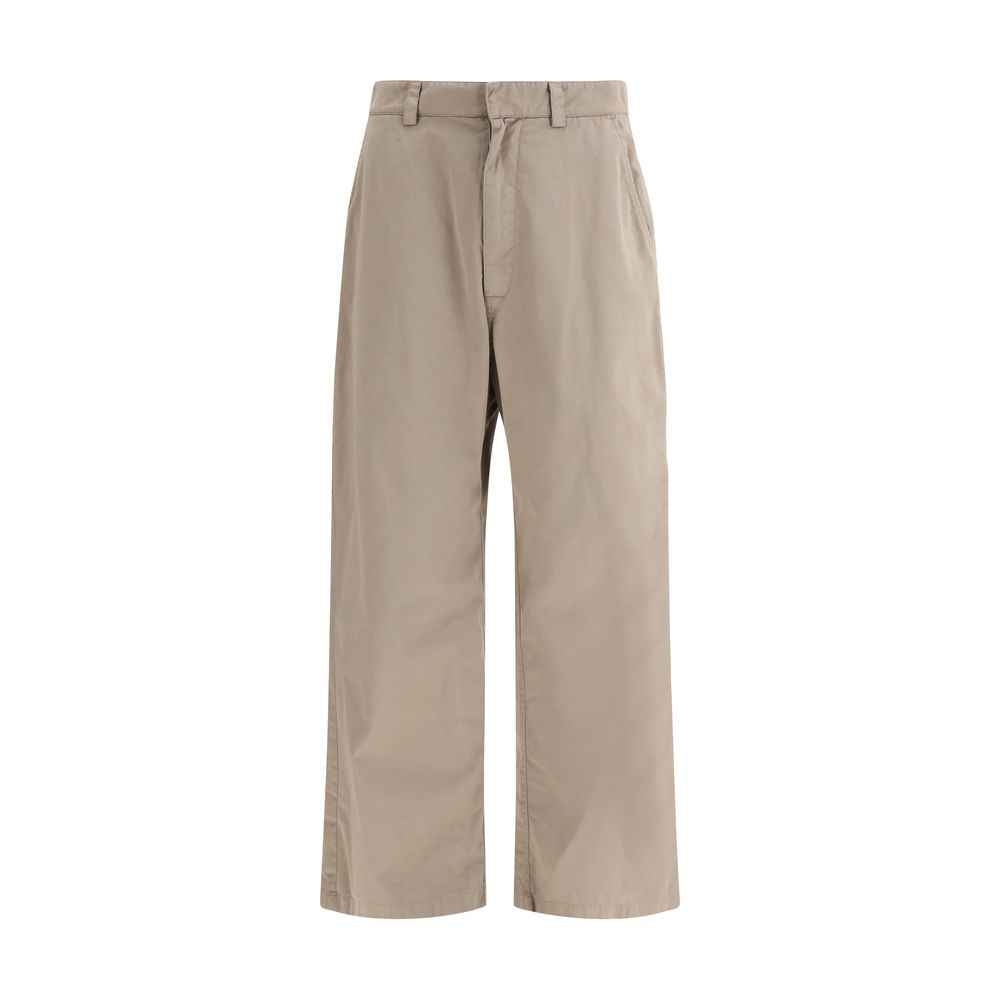 Balenciaga Beige Cotton Casual Pants
