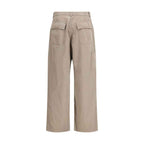 Balenciaga Beige Cotton Casual Pants