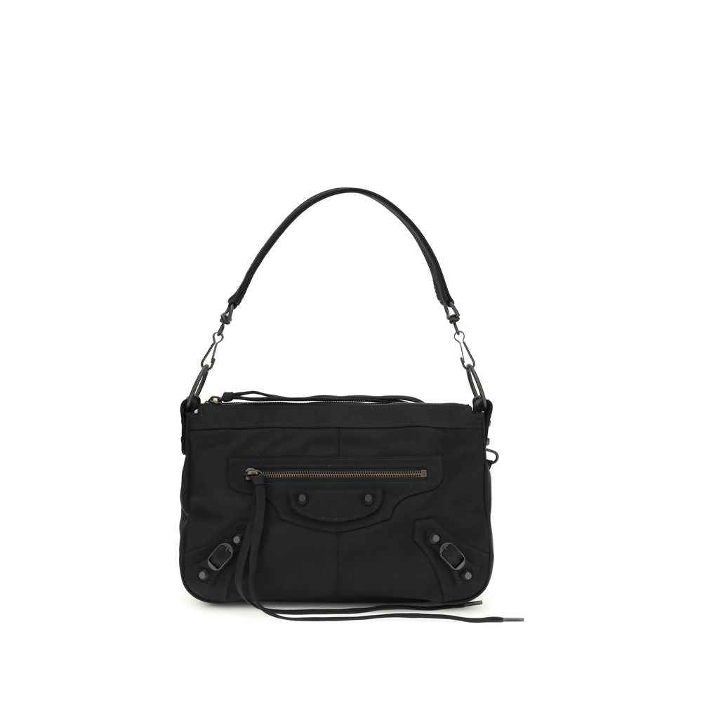 Balenciaga Black Polyamide Shoulder Bag