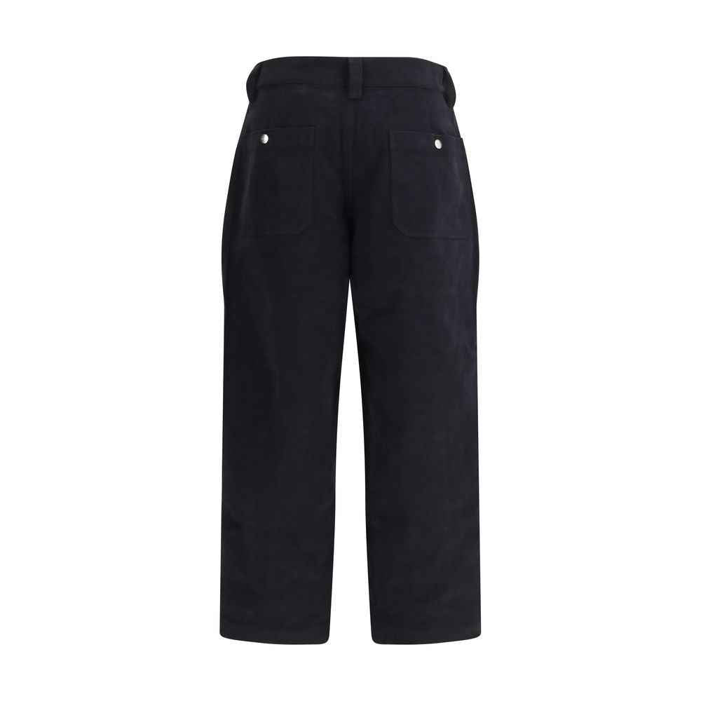 Marant Etoile Black Cotton Casual Pants