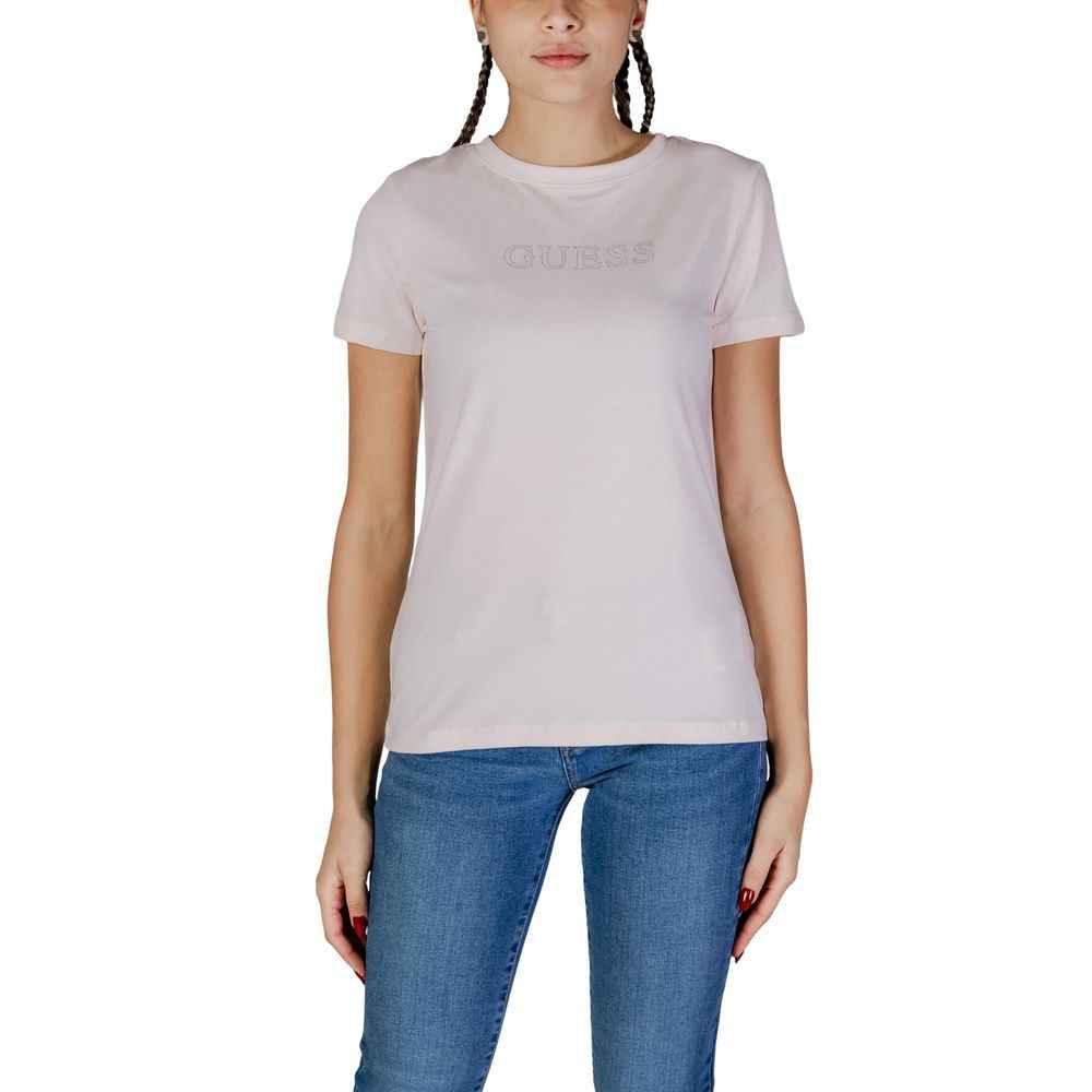 Guess Active Pink Cotton Sportswear