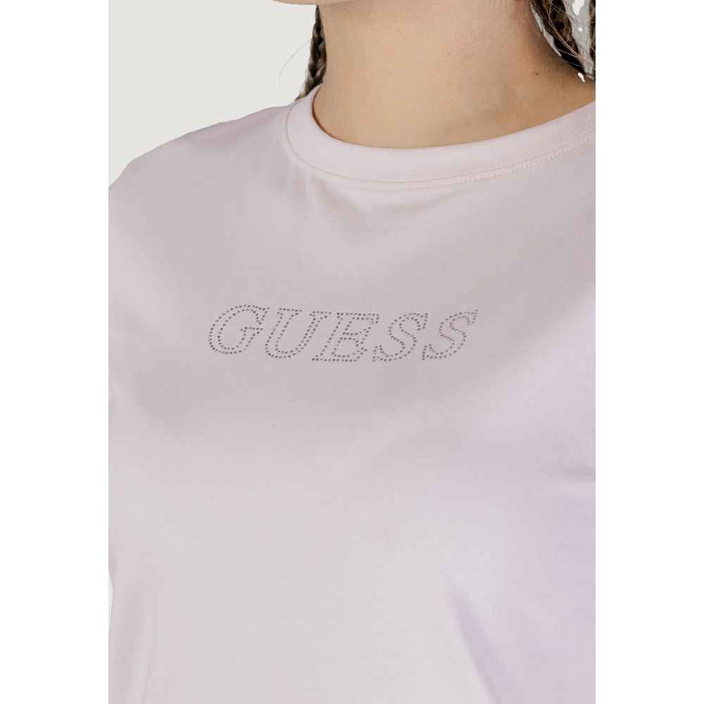 Guess Active Pink Cotton Sportswear