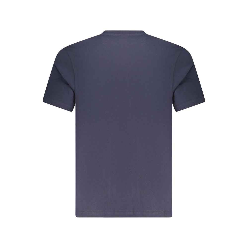 North Sails Blue Cotton Men T-Shirt