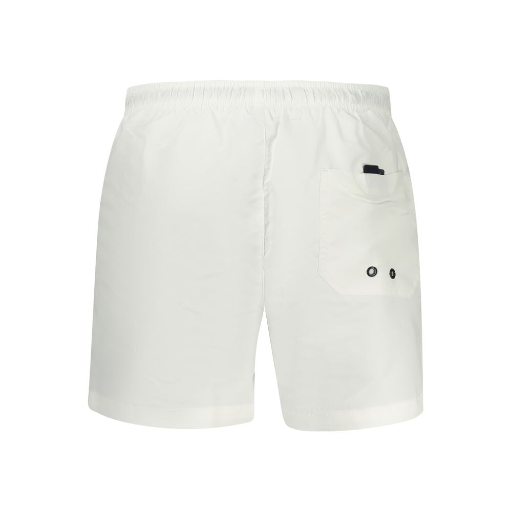 North Sails White Polyester Men's Swim Boxer