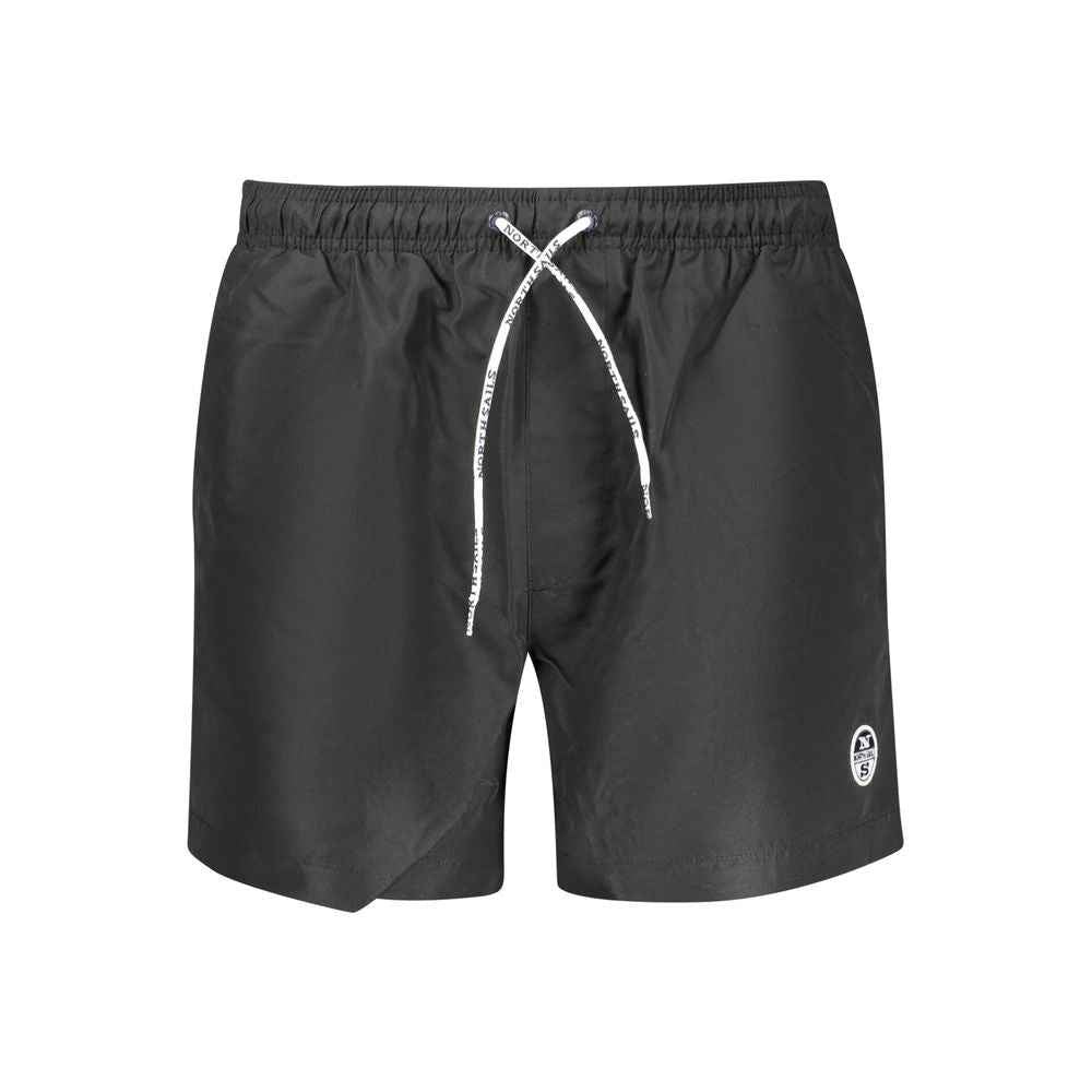 North Sails Black Polyester Men's Swim Boxer
