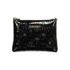 Mario Valentino Black Polyurethane Women's Bag