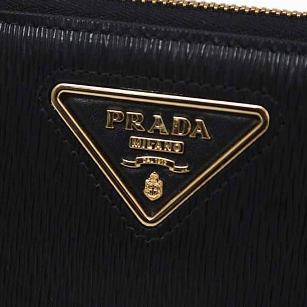 Prada Black Calfskin Wallet