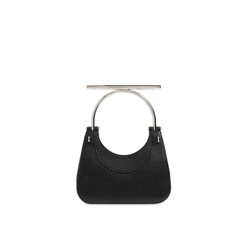 Alexander McQueen Black Lamb Leather Crossbody Bag
