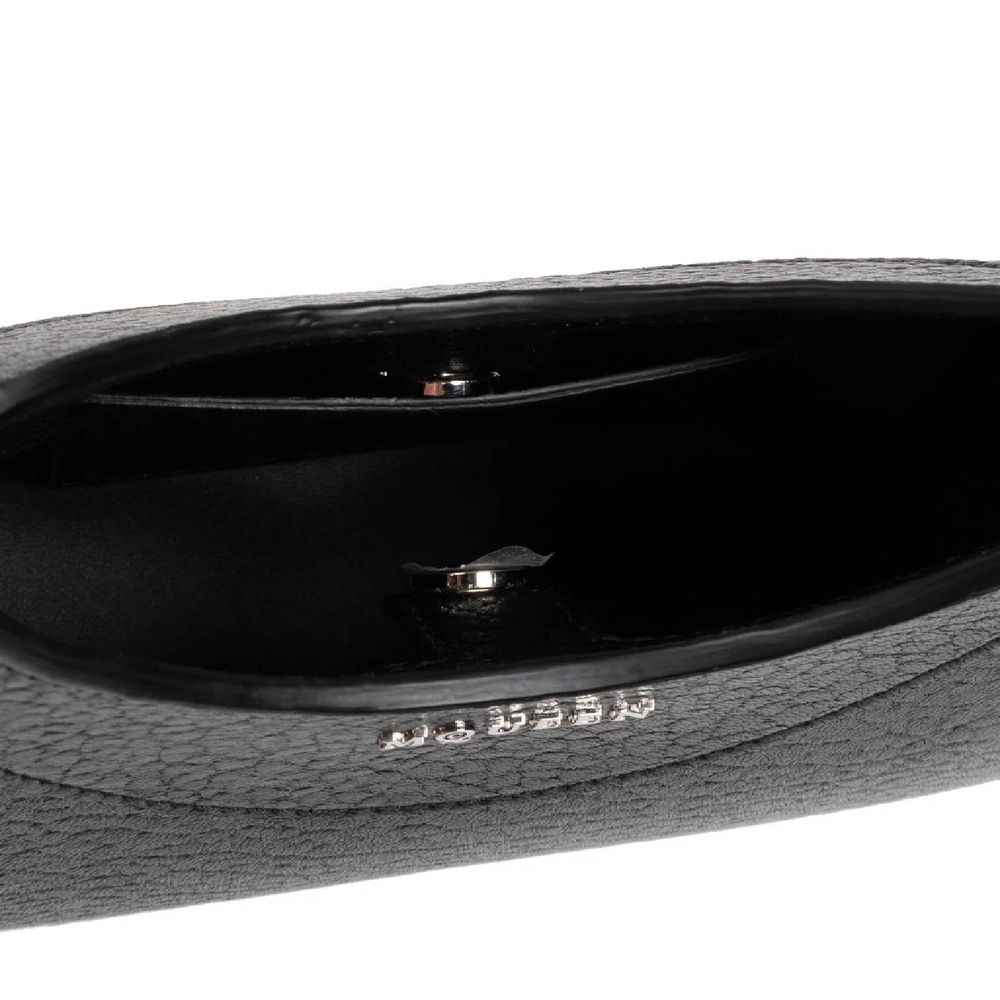 Alexander McQueen Black Lamb Leather Crossbody Bag