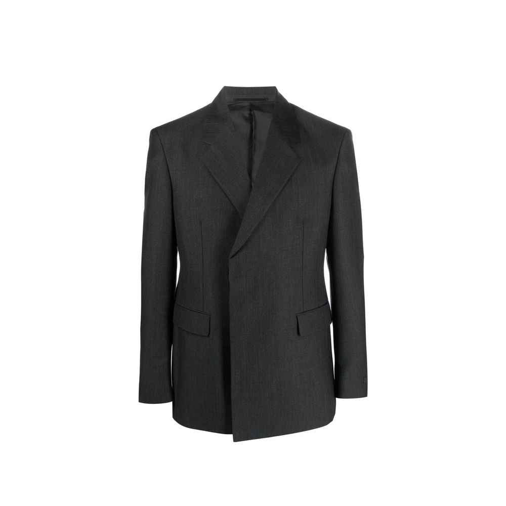 Prada Gray Wool Blazer