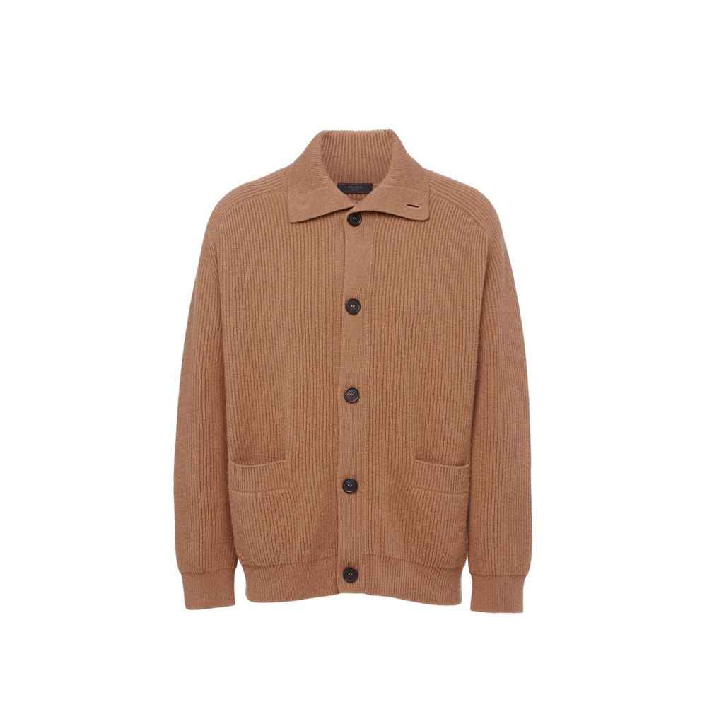 Prada Brown Cashmere Cardigan
