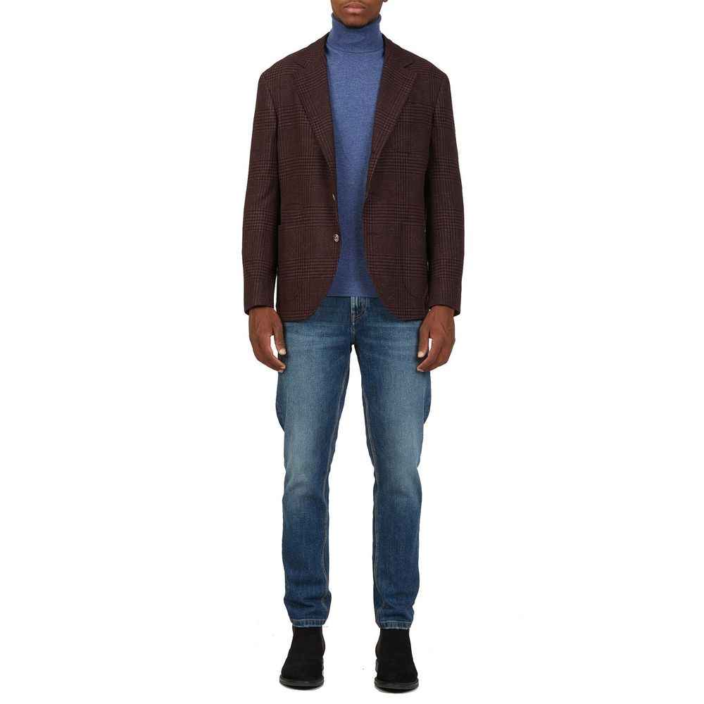 Brunello Cucinelli Multicolor Wool Coat