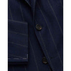 Brunello Cucinelli Blue Virgin Wool Blazer