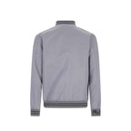 Alexander McQueen Gray Polyester Bomber