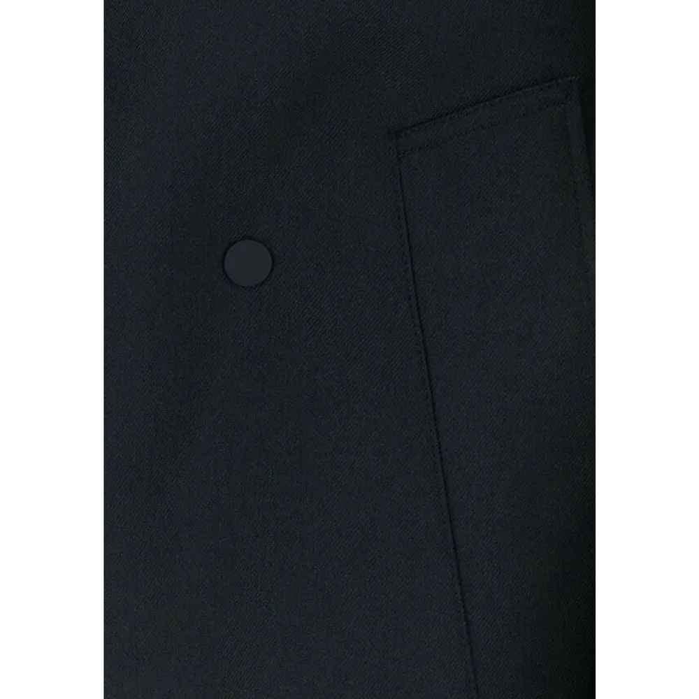 Burberry Black Polyester Coat
