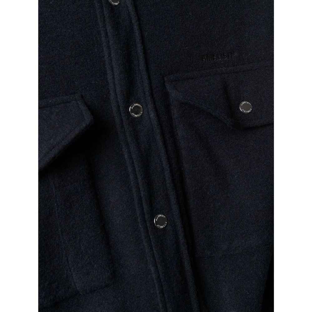 Ambush Blue Marabou Coat