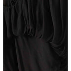 Saint Laurent Black Viscose Cocktail Dress