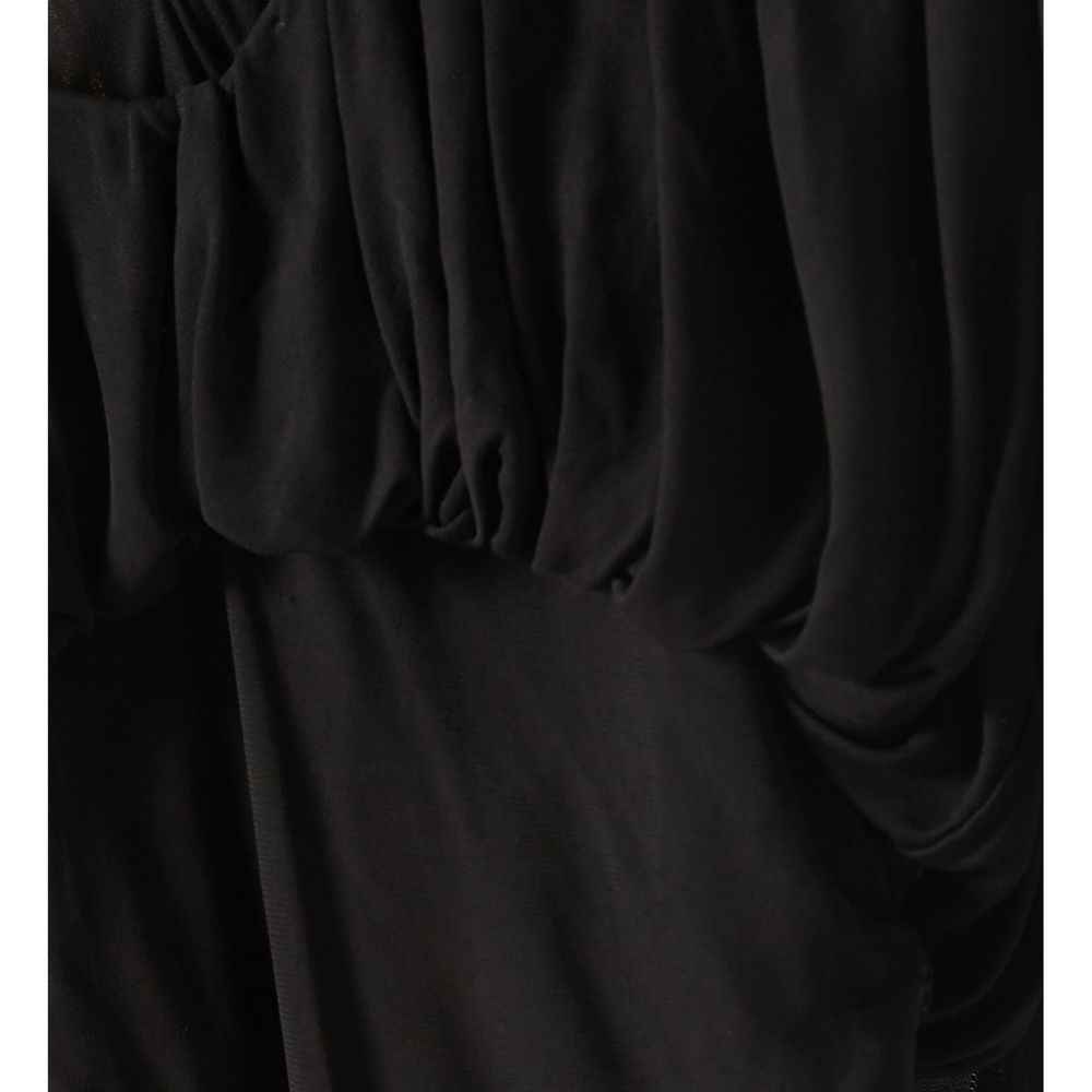 Saint Laurent Black Viscose Cocktail Dress