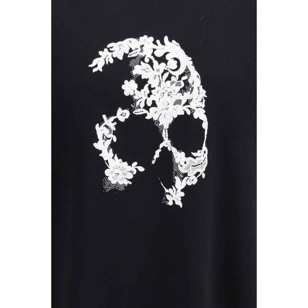 Alexander McQueen Black Cotton T-Shirt