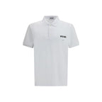 Moschino White Cotton Polo Shirt