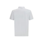 Moschino White Cotton Polo Shirt