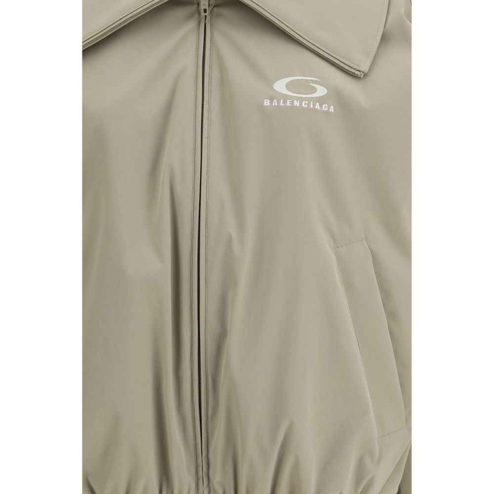 Balenciaga Beige Polyester Jackets And Coat