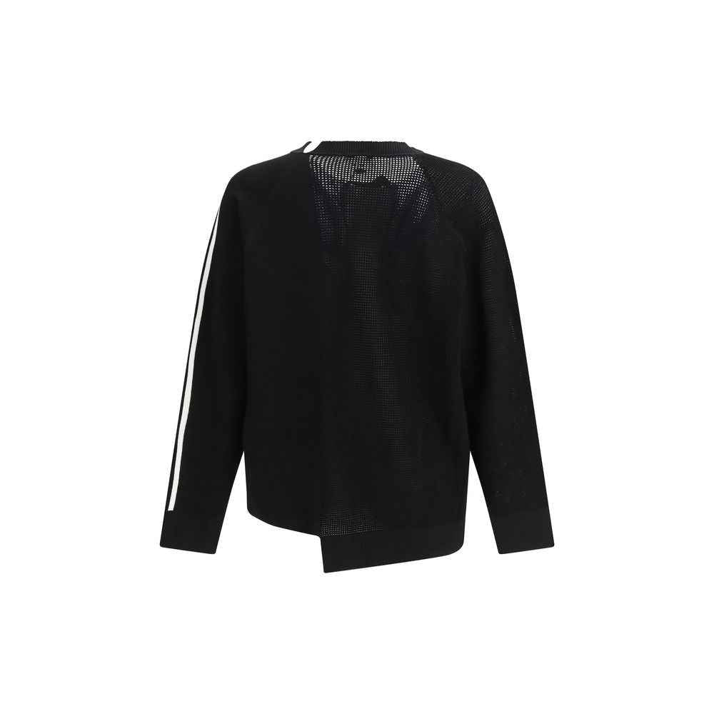 Y-3 Black Viscose Sweatshirt