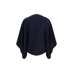 P.A.R.O.S.H. Blue Polyester Sweatshirt