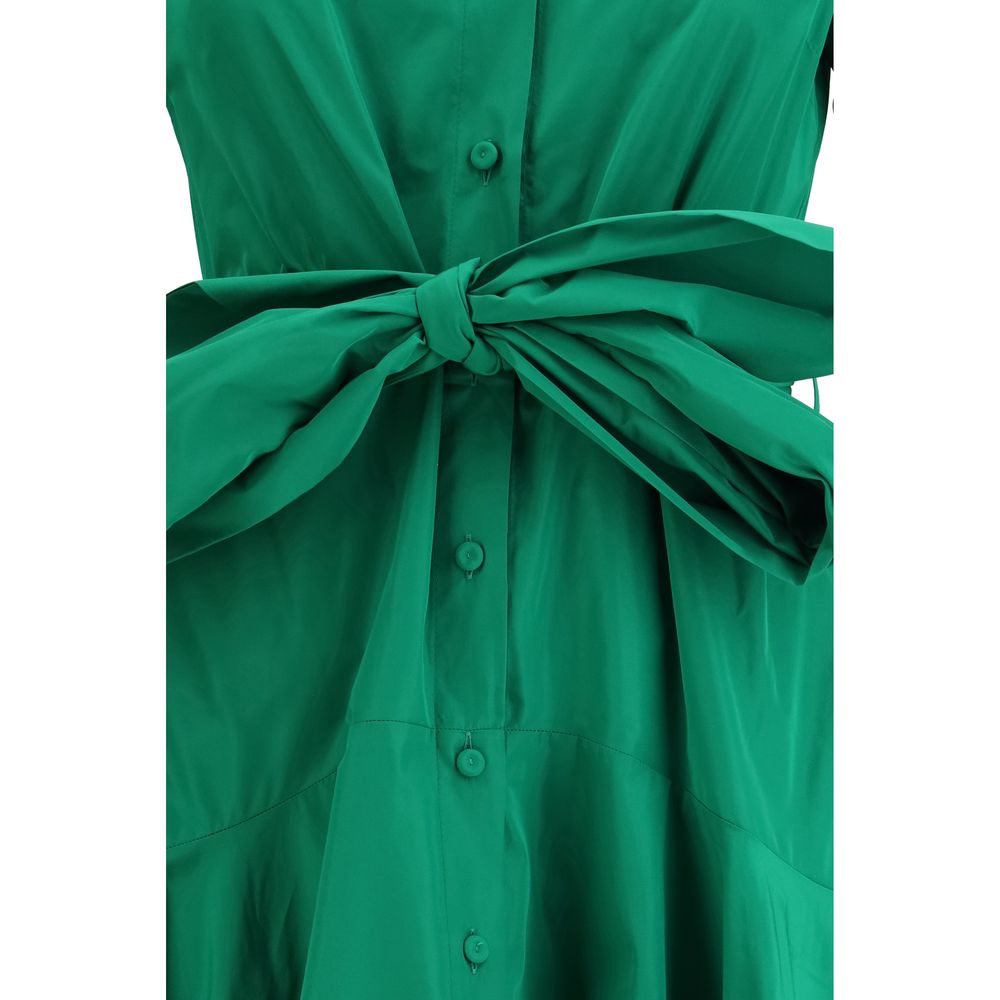 P.A.R.O.S.H. Bicolor Polyester Casual Dress