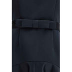 P.A.R.O.S.H. Blue Polyester Casual Dress