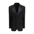 Balenciaga Black Wool Coat