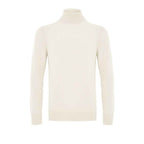 Gran Sasso White Wool Turtleneck