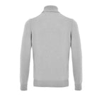 Gran Sasso Gray Wool Turtleneck