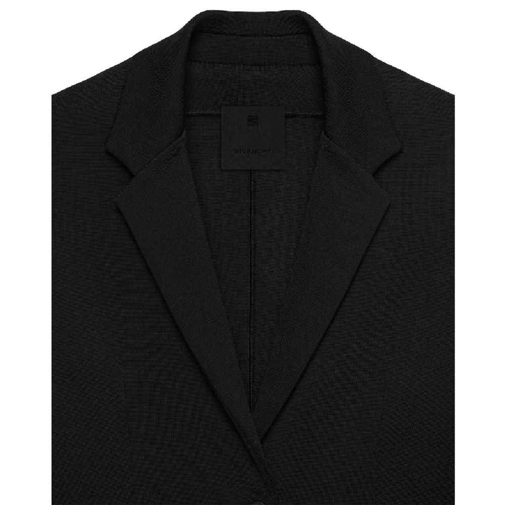 Givenchy Black Elastane Blazer