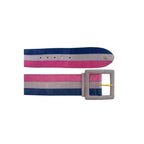 Borbonese Multicolor Genuine Leather Women Belt