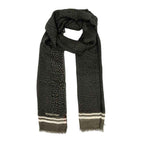 Borbonese Grey Modal Women Scarf