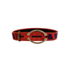Borbonese Orange Leather Women Belt