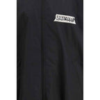 Balenciaga Black Cotton Shell Jacket
