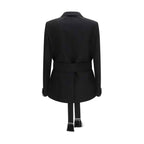 Valentino Black Wool Oves Aries Blazer