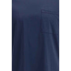Cruna Blue Cotton T-Shirt
